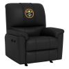 Rocker Recliner with Denver Nuggets Logo