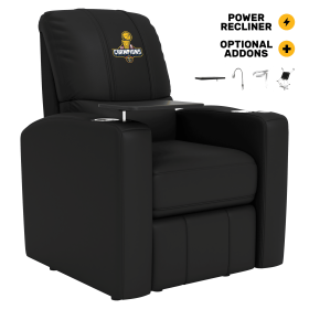 Stealth Power Plus Recliner with Denver Nuggets 2023 Championship Logo