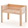 30/47 Inch Wooden Raised Garden Bed