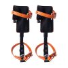 VEVOR Tree Climbing Spikes Climbing Spurs Alloy Steel Arborist Equipment Orange