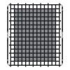 VEVOR Cargo Net Heavy Duty Cargo Net 120" x 105" Adjustable Buckles & S-Hooks