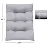 Indoor Modern Sling Accent Chair Cushion(Only Cushion), Gray