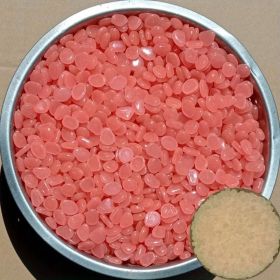100pcs/bag Glow In The Dark Stones, Glow Rocks Decor Pebbles Stones For Fish Tank, Aquarium Decoration Suitable For All Kinds Of Landscaping (Quantity: 100pcs/bag, Color: pink)
