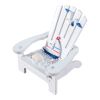 Beach Chair Home Decoration Creative Cute Ocean Beach Chair Ornament Wooden Craft Mini Miniature Kids Toy Decoraci��n Hogar