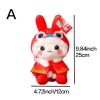 1pc Rabbit Doll (9.84"��4.72"); Lion Plush Toys; New Year's Mascot; Holiday Gifts; Pillow Decorations