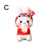 1pc Rabbit Doll (9.84"��4.72"); Lion Plush Toys; New Year's Mascot; Holiday Gifts; Pillow Decorations