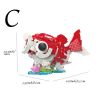 1pc Building Blocks Ornament; Chinese New Year Gifts; Doll Ornaments To Attract Blessings And Wealth 4.61"��3.86"��3.07"