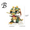 1pc Building Blocks Ornament; Chinese New Year Gifts; Doll Ornaments To Attract Blessings And Wealth 4.61"��3.86"��3.07"