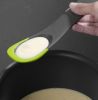 Multi-Function 5 in 1 Leaking Shovel Heat-Resistant Silicone Shovel Leaking Cooking Spoon Spatula Serrated Edge Kitchen Cooking Utensils